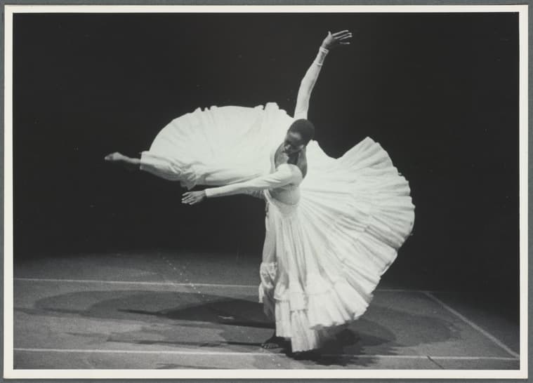 Jerome Robbins Dance Division, The New York Public Library. "Judith Jamison in Alvin Ailey's Cry", The New York Public Library Digital Collections. 1972. Photo by Fred Fehl.