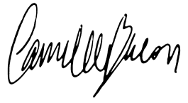 Signature of Camille