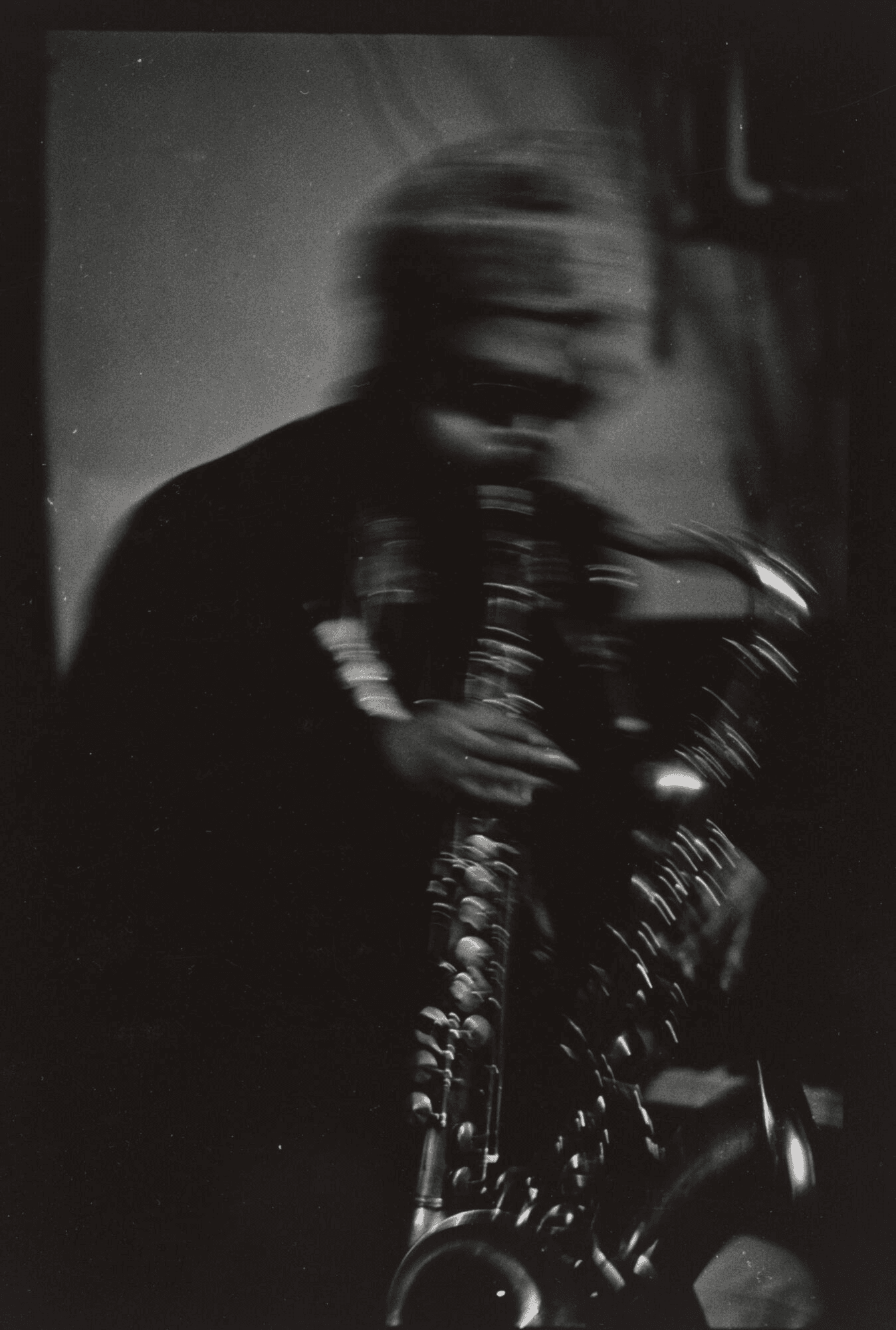 Man playing instrument